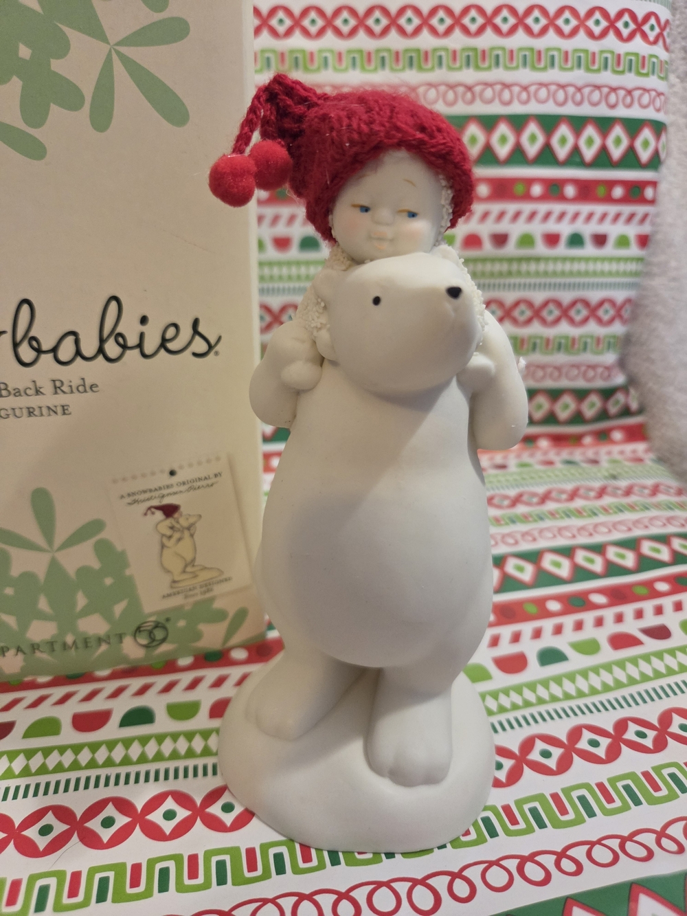 Snow Babies   Bear Back Ride - Picture 2 of 4